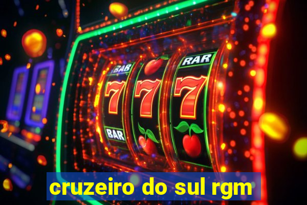 cruzeiro do sul rgm